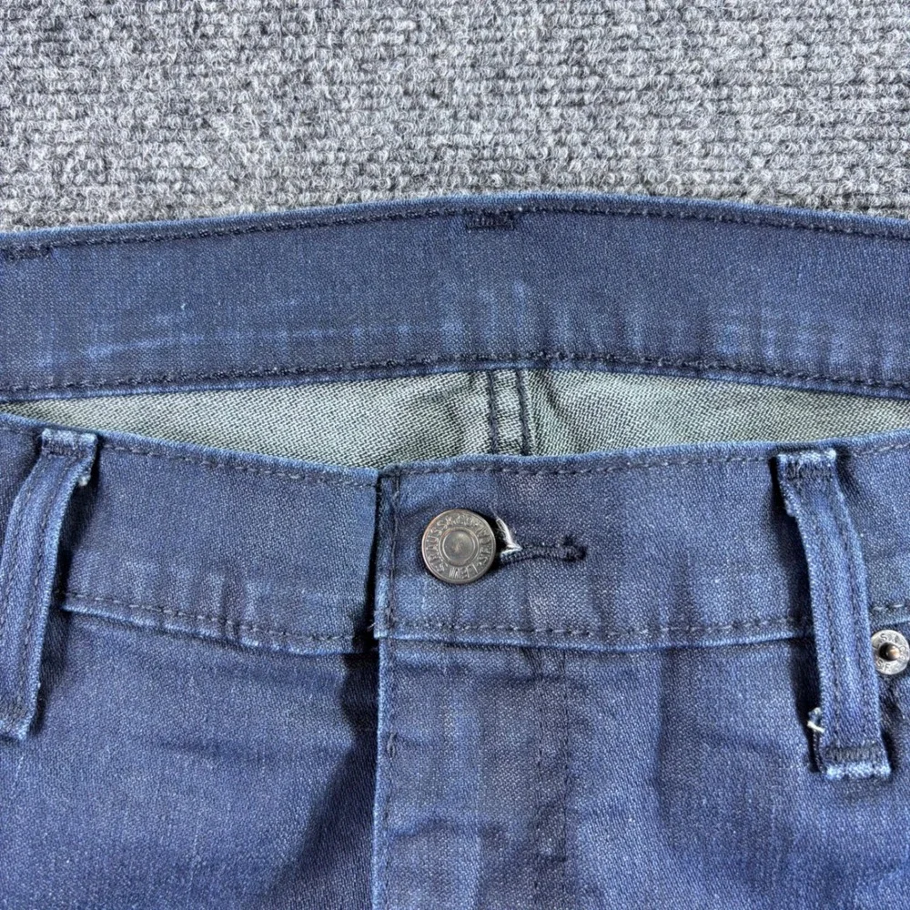 Levi's 511 Slim Fit Jeans Mens 38x30 Navy Blue Stretch Denim WaterLess Pants